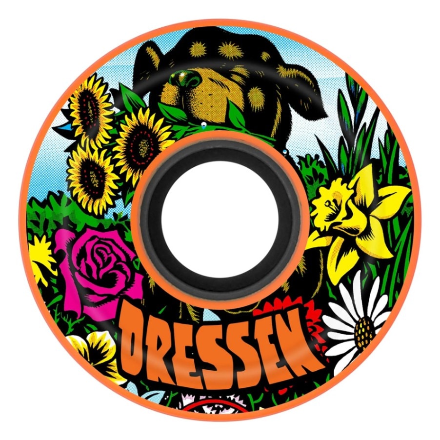スライムボールズ SLIME BALLS<br>60mm ERIC DRESSEN PUP REISSUE OG SLIME ORANGE 78A WHEELS<br>ソフトウィール エリック・ドレッセン 4個セット タイヤ クルーザー スケートボード スケボー sk8 skateboard タイヤ ローラー 車輪 静か 速い【2501】