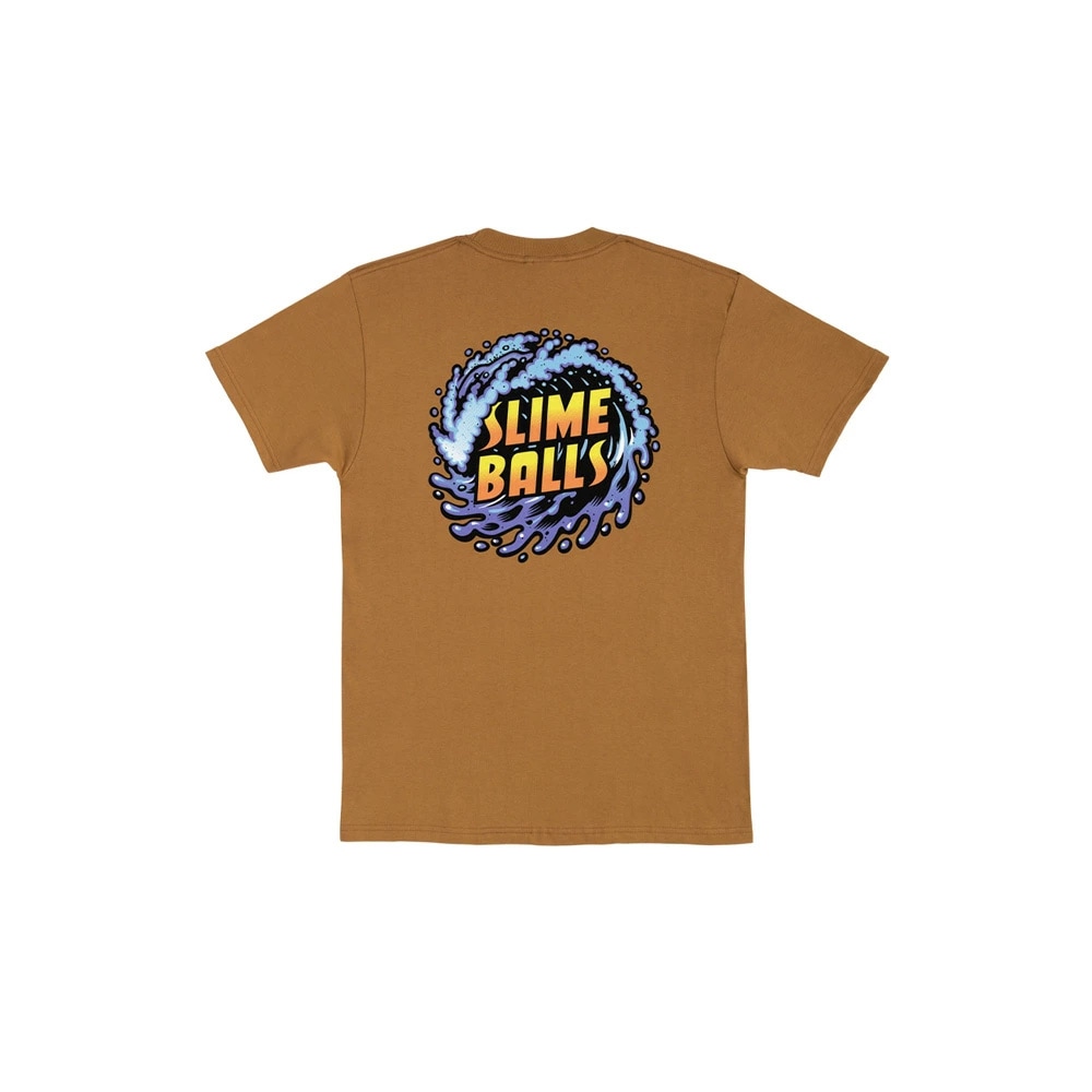 スライムボールズ SLIME BALLS<br>SLIME WAVE S/S REGULAR T-SHIRT<br>Tシャツ TEE 半袖 メンズ ストリート スケーター ファッション スケートボード スケボー sk8 skateboard【23FW】