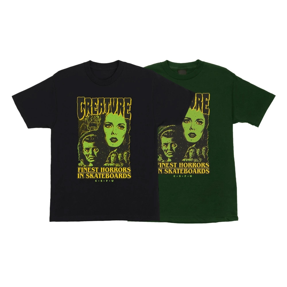 クリーチャー CREATURE<br>PREQUEL REGULAR S/S SHIRT<br>Tシャツ 半袖 ストリート スケーター メンズ ファッション スケートボード スケボー sk8 skateboard【24HD】