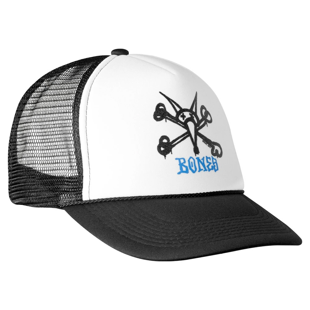 パウエル・ペラルタ POWELL PERALTA<br>VATO RAT BONES TRUCKER CAP<br>メッシュキャップ トラッカー 帽子 スケートボード スケボー sk8 skateboard オールドスクール【24FA】