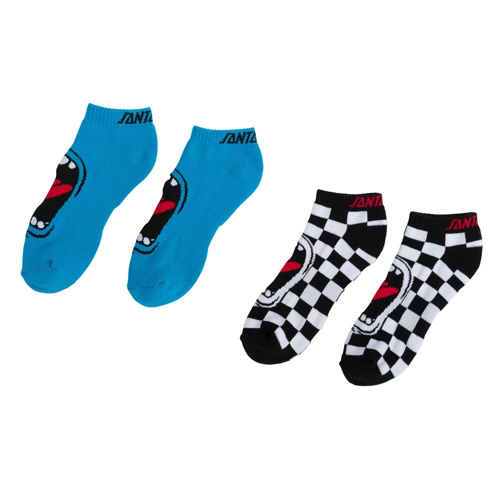 サンタクルーズ SANTA CRUZ<br>BIG MOUTH SOCKS<br>ソックス スクリーミングハンド 1ペア 靴下 メンズ ストリート スケーター ファッション スケートボード スケボー sk8 skateboard【24FA】