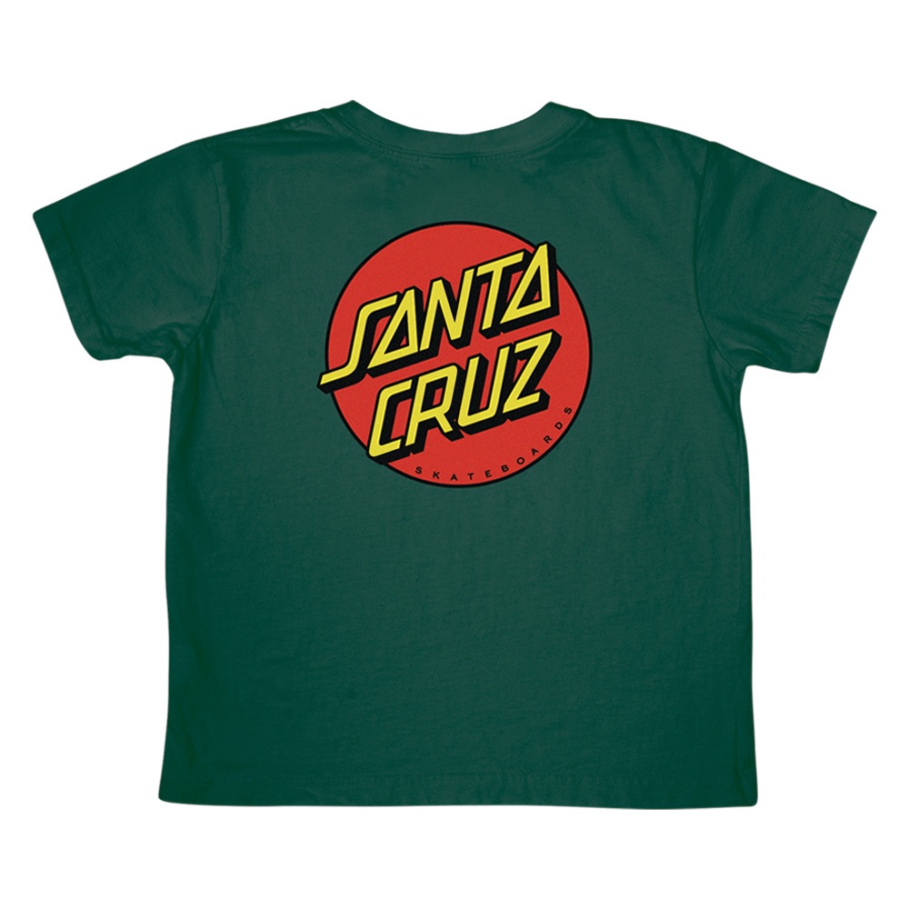 サンタクルーズ SANTA CRUZ<br>CLASSIC DOT S/S T-SHIRT KIDS<br>Tシャツ キッズ トドラー 子供服 ギフト プレゼント<br>誕生 出産 お祝い スケートボード スケボー sk8 skateboard【24SS】