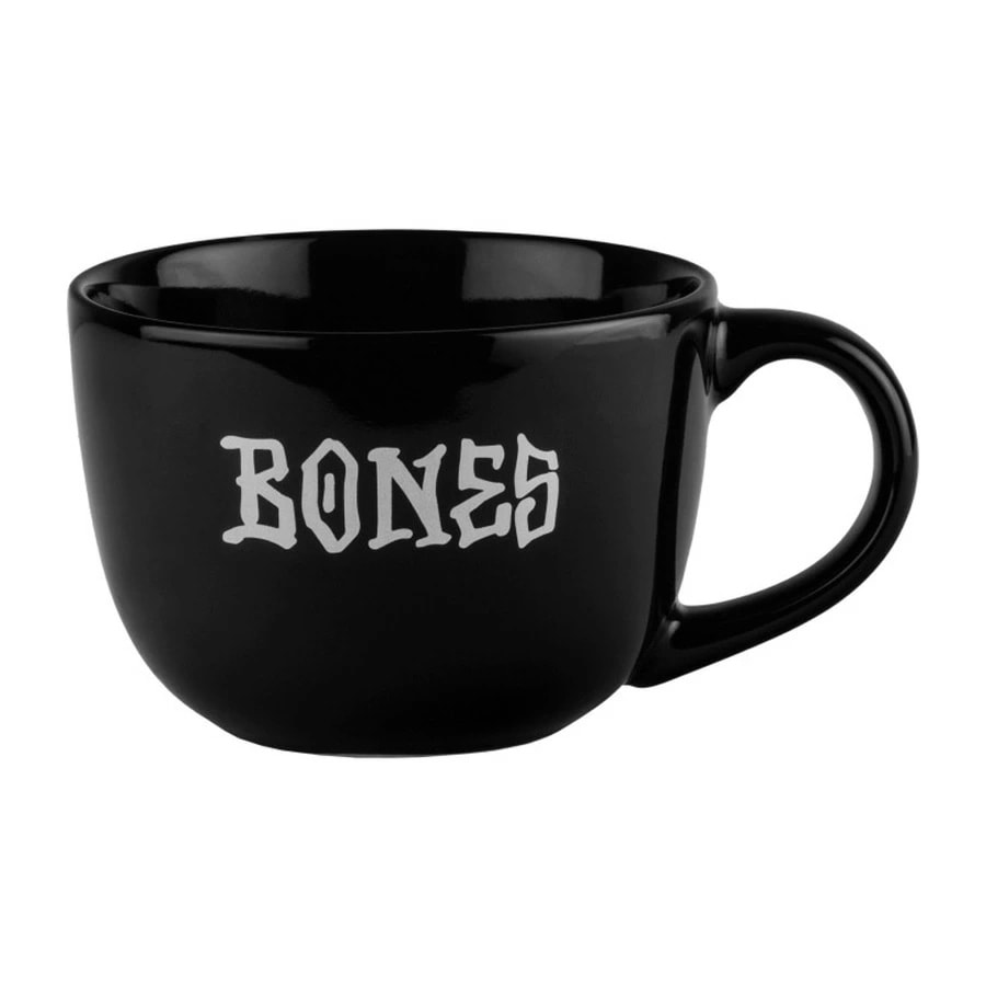 ボーンズ ウィール BONES WHEELS<br>PRINT STITCH 22oz MUG BLACK<br>マグカップ ボーンズ スケートボード 贈り物 プレゼント コップ ストリート スケボー sk8 skateboard【22FW】