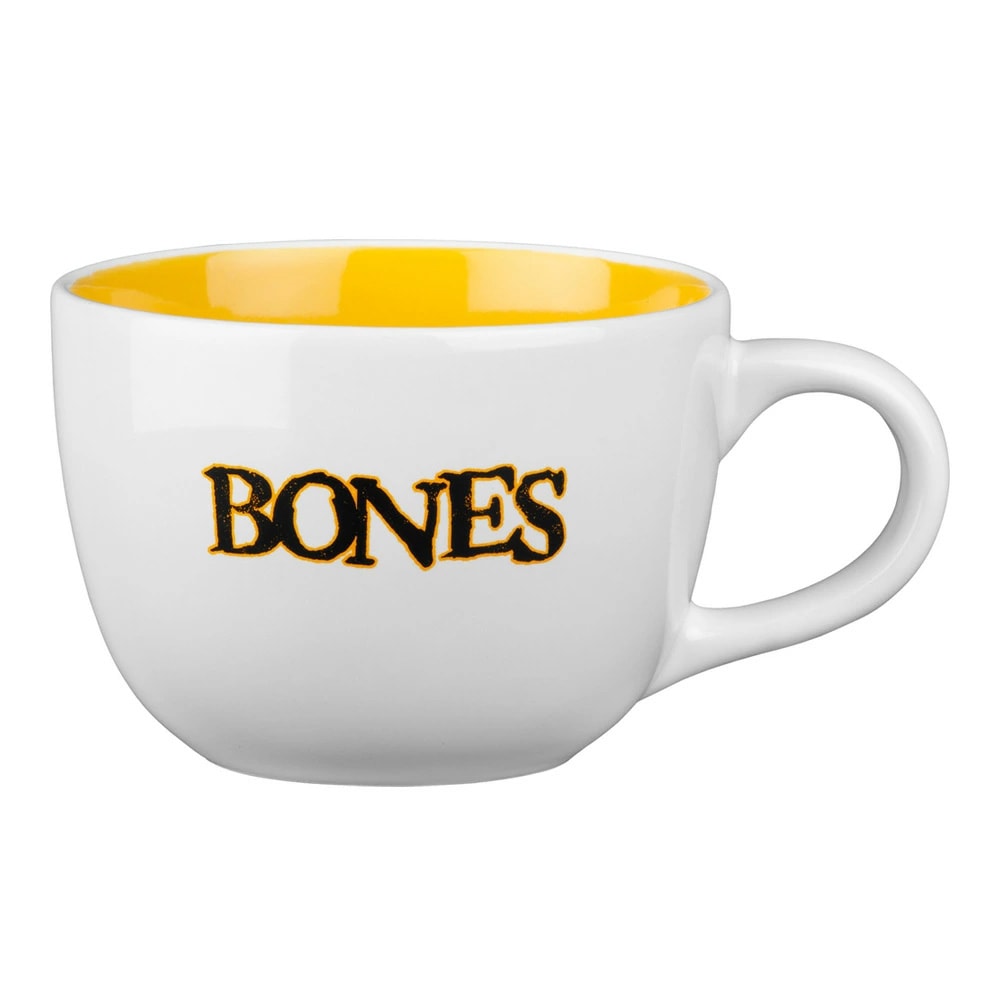 ボーンズ ウィール BONES WHEELS<br>MUG PUSHING UP DAISIES WHITE/GOLD<br>マグカップ ボーンズ スケートボード 贈り物 プレゼント コップ ストリート スケボー sk8 skateboard【24SS】