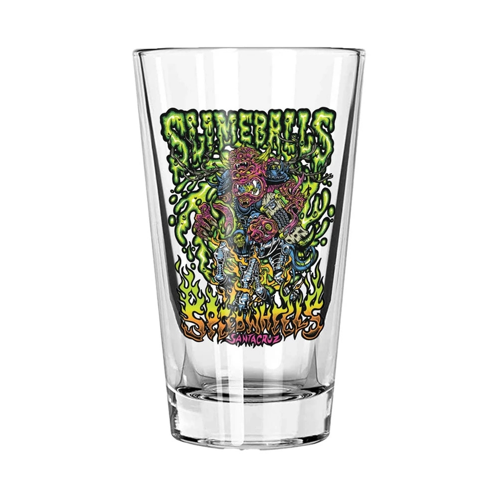 スライムボールズ SLIME BALLS<br>DIRTY DONNY OG SLIME PINT GLASS<br>パイントグラス ダーティードニー スケートボード コップ ビール カクテル 贈り物 ギフト スケートボード スケボー sk8 skateboard