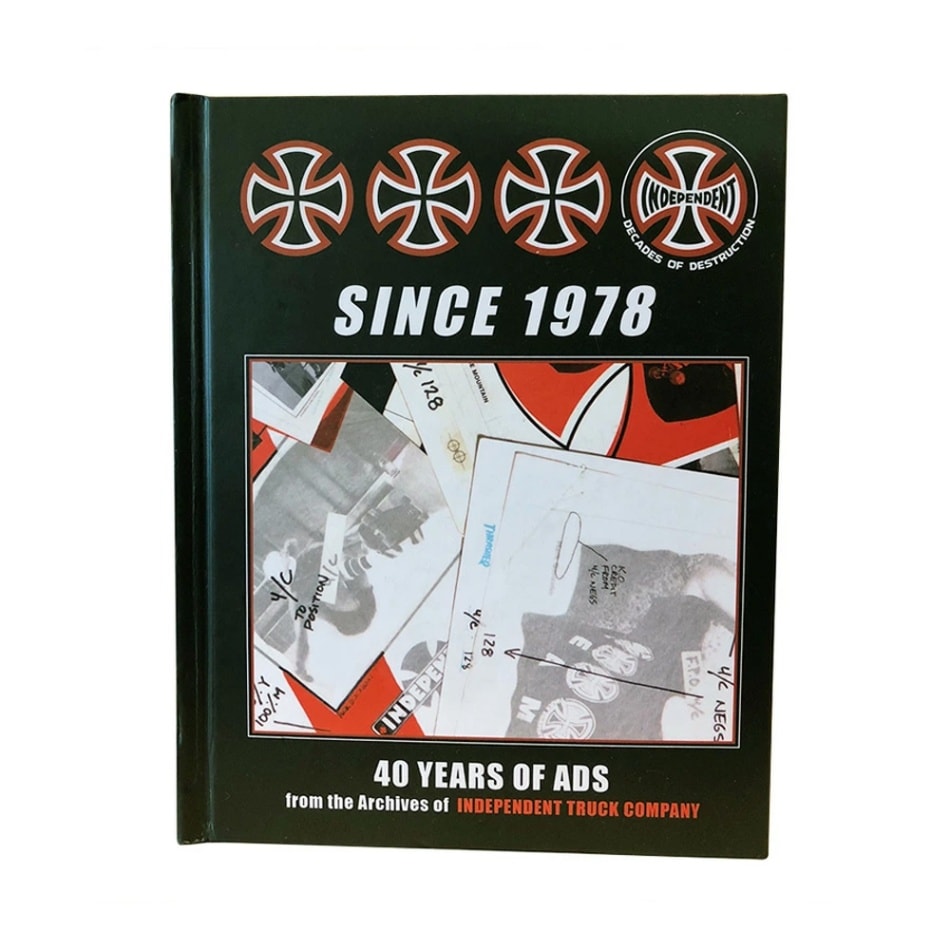 インディペンデント INDEPENDENT<br>SINCE 1978 - 40 YEARS OF ADS BOOK<br>ブック 本 広告 40周年 限定 スケートボード スケボー sk8 skateboard