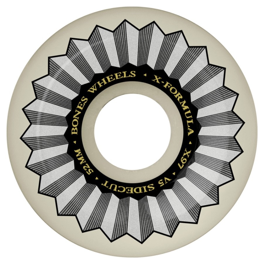 ボーンズ ウィール BONES WHEELS<br>52mm X-FORMULA V5 SIDECUT 97A  WHEELS<br>ハードウィール 4個セット エックスフォーミュラー X97 スケートボード スケボー skateboard タイヤ【2502】