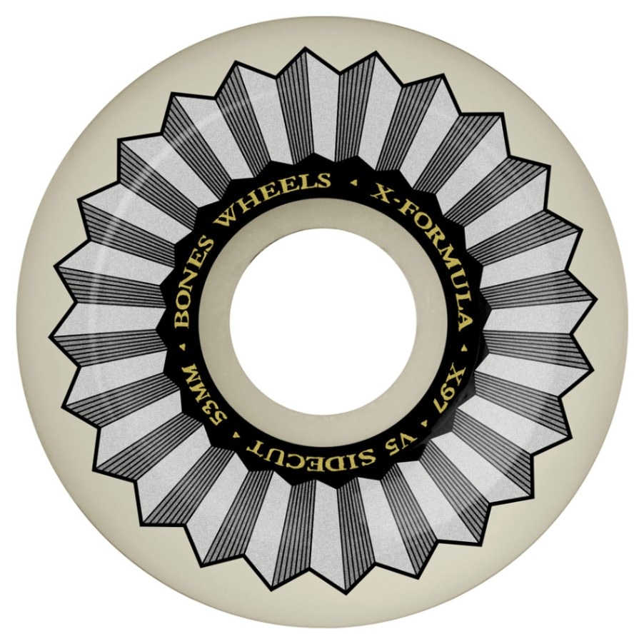 ボーンズ ウィール BONES WHEELS<br>53mm X-FORMULA V5 SIDECUT 97A  WHEELS<br>ハードウィール 4個セット エックスフォーミュラー X97 スケートボード スケボー skateboard タイヤ【2502】