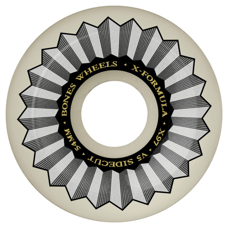 ボーンズ ウィール BONES WHEELS<br>54mm X-FORMULA V5 SIDECUT 97A  WHEELS<br>ハードウィール 4個セット エックスフォーミュラー X97 スケートボード スケボー skateboard タイヤ【2502】