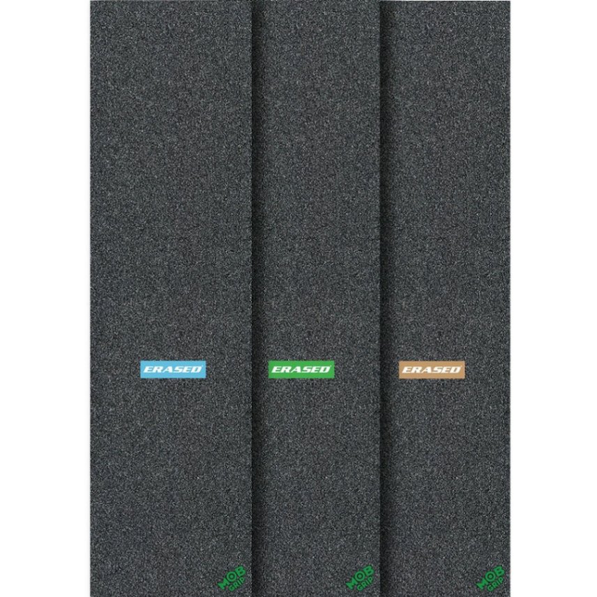 モブグリップ MOB GRIP<br>9in x 33in ERASED SHEET<br>グリップテープ デッキテープ イレイズド スケートボード スケボー sk8 skateboard【2311】