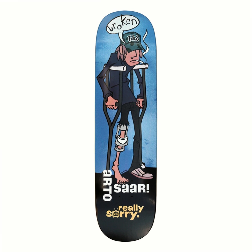 フリップ FLIP<br>スケボー デッキ 8.4 SAARI REALLY SORRY PRO DECK<br>アート・サリ リアリーソーリー 20周年 スケートボード スケボー ストリート sk8 skateboard 板【2410】