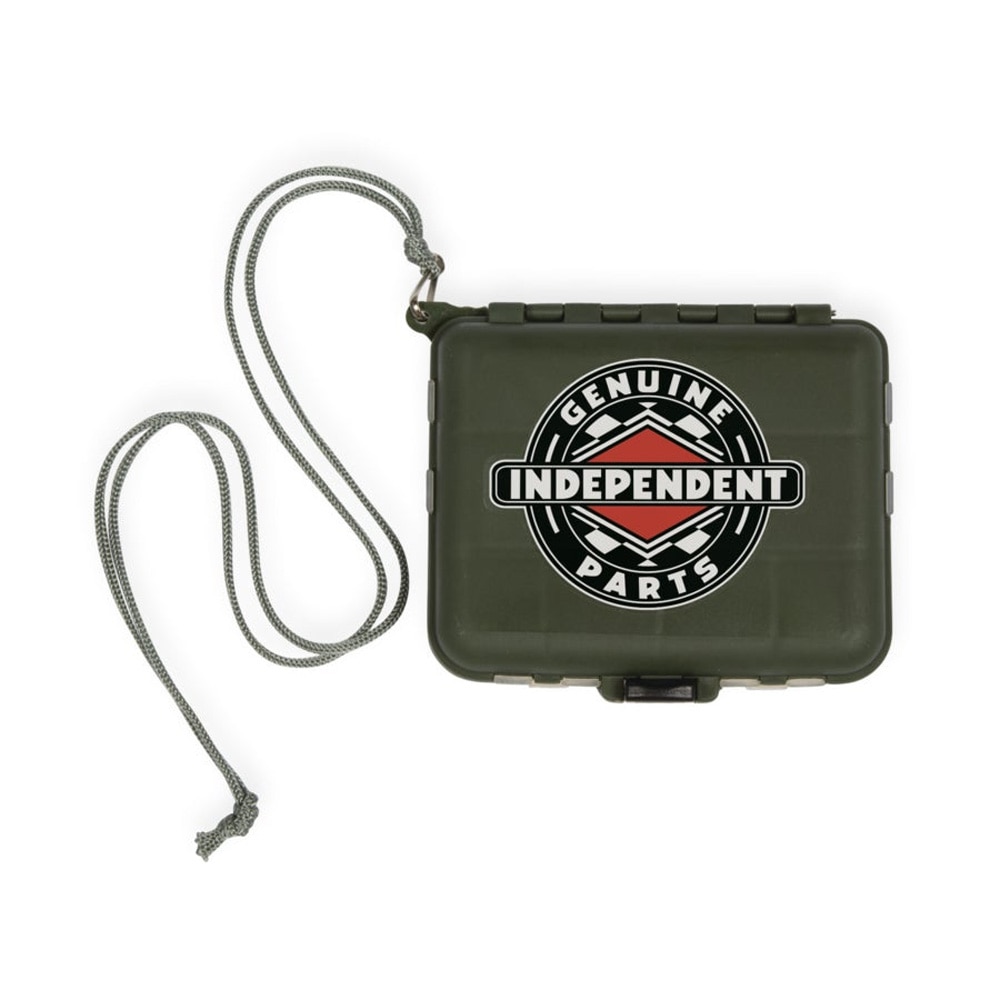 インディペンデント INDEPENDENT<br>GENUINE PARTS SPARE PARTS KIT<br>スペアパーツキット ブッシュ ベアリング ビス ナット 携帯 トラベル インディ 工具 ケース スケートボード スケボー sk8 skateboard【2502】
