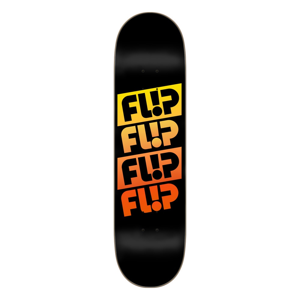 フリップ FLIP<br>スケボー デッキ 7.75 QUATTRO BRITES SUNBURNT TEAM DECK<br>スケートボード キッズサイズ 小さめ スケボー ストリート sk8 skateboard 板【2502】