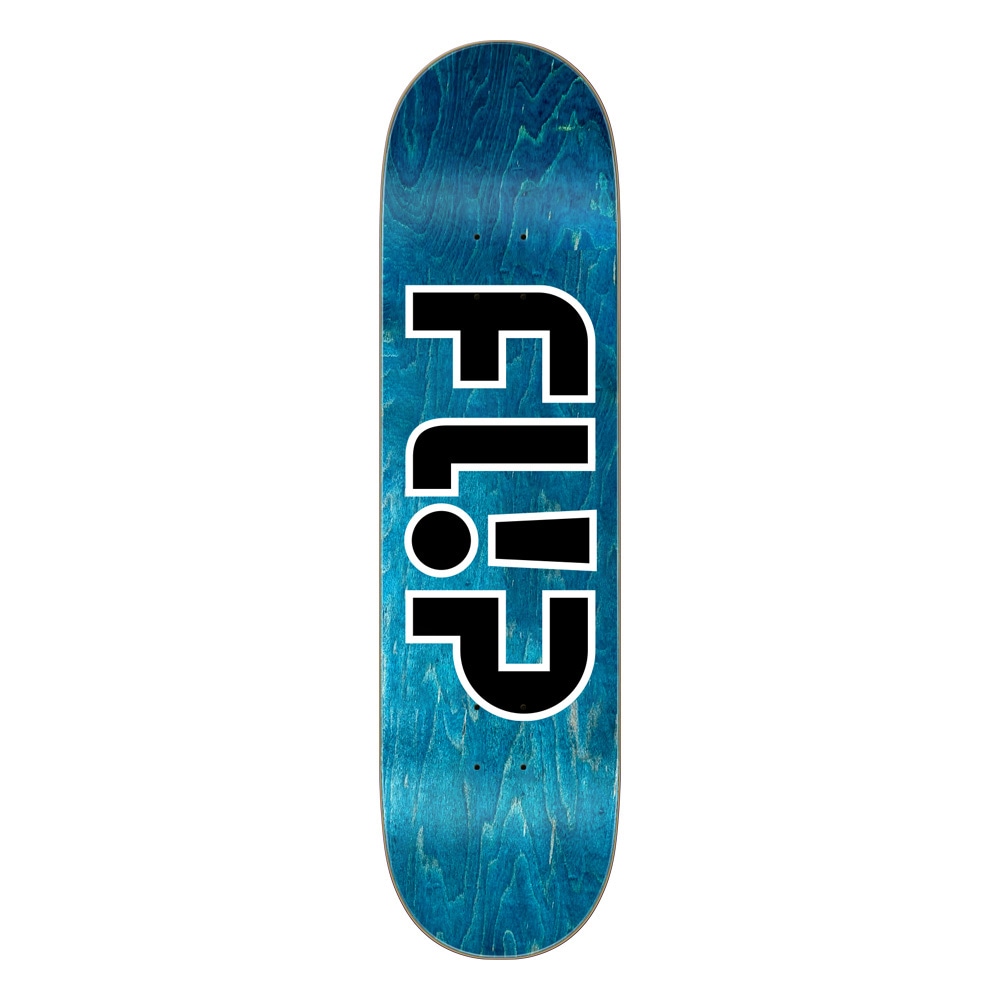 フリップ FLIP<br>スケボー デッキ 7.375 ODYSSEY BLACK LOGO TEAM DECK<br>スケートボード キッズサイズ 小さめ スケボー ストリート sk8 skateboard 板【2502】