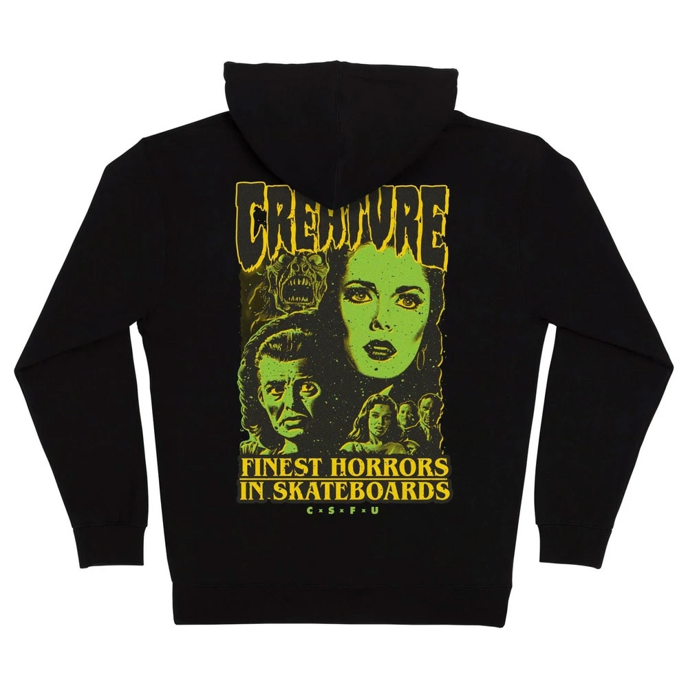 クリーチャー CREATURE<br>PREQUEL ZIP HOODED SWEATSHIRT<br>ジップアップパーカー フード ZIP スウェット メンズ ストリート スケーター ファッション スケートボード スケボー sk8 skateboard【25SS】