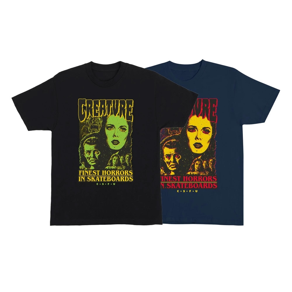 クリーチャー CREATURE<br>PREQUEL REGULAR S/S SHIRT<br>Tシャツ 半袖 ストリート スケーター メンズ ファッション スケートボード スケボー sk8 skateboard【25SS】
