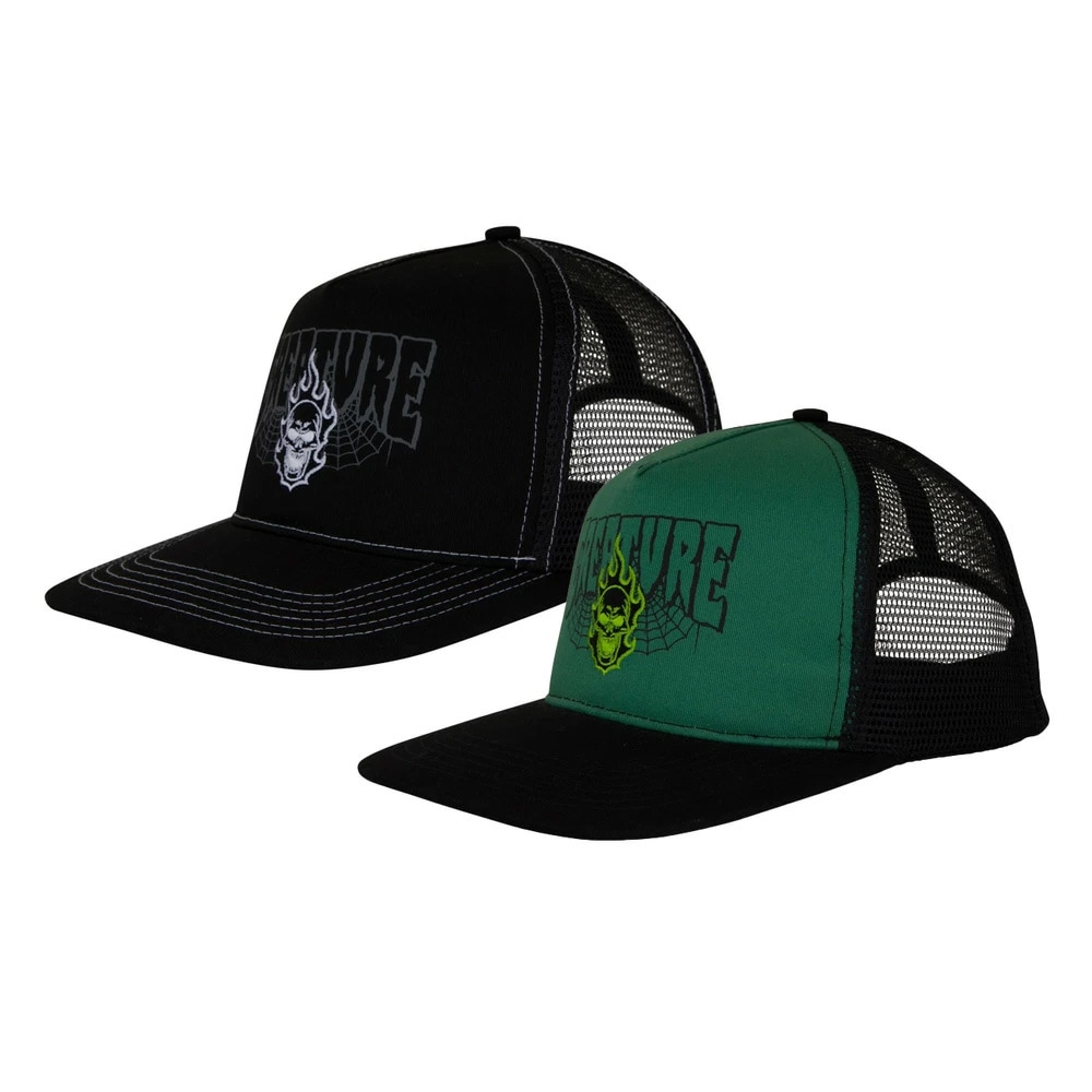 クリーチャー CREATURE<br>BONEHEAD 2 RELIC MESH TRUCKER HAT<br>キャップ メッシュキャップ ハット 帽子 CAP メンズ スケートボード スケボー ストリート スケーター ファッション sk8 skateboard【25SS】