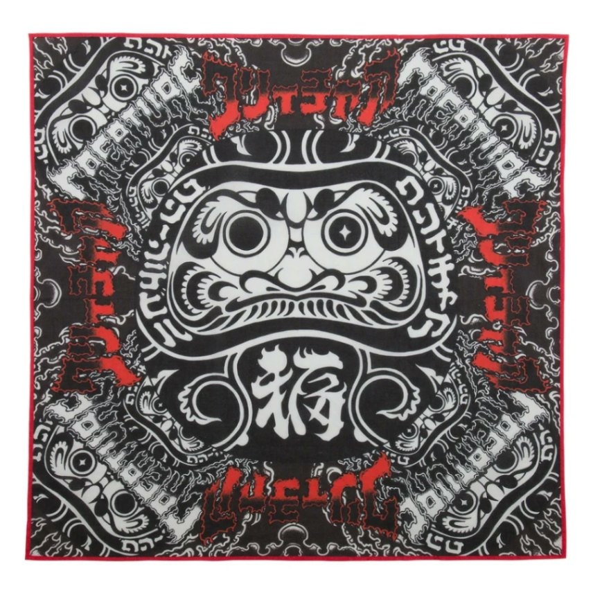 クリーチャー CREATURE<br>FORTUNE BANDANA<br>バンダナ アクセサリー ストリート スケーター ファッション スケートボード スケボー sk8 skateboard【25SS】