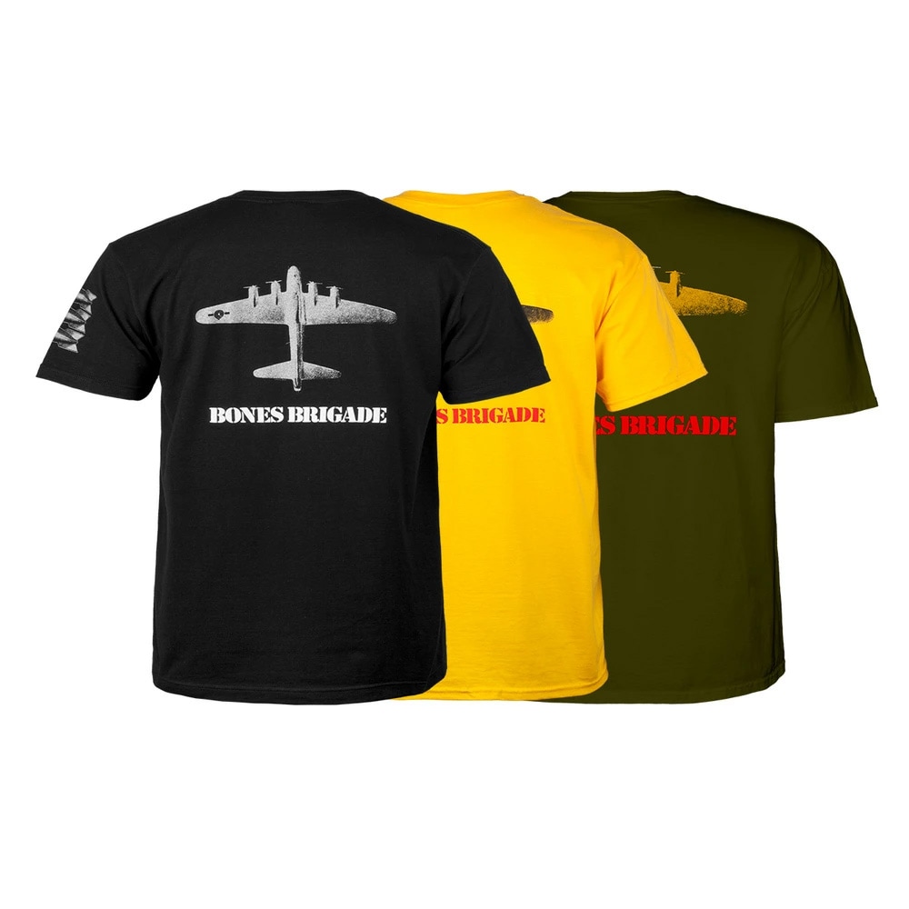 パウエル・ペラルタ POWELL PERALTA<br>BONES BRIGADE BOMBER S/S T-SHIRT<br>Tシャツ 半袖 ボーンズ・ブリゲード メンズ スケートボード スケボー sk8 skateboard ストリート ファッション おしゃれ オールドスクール【25SS】
