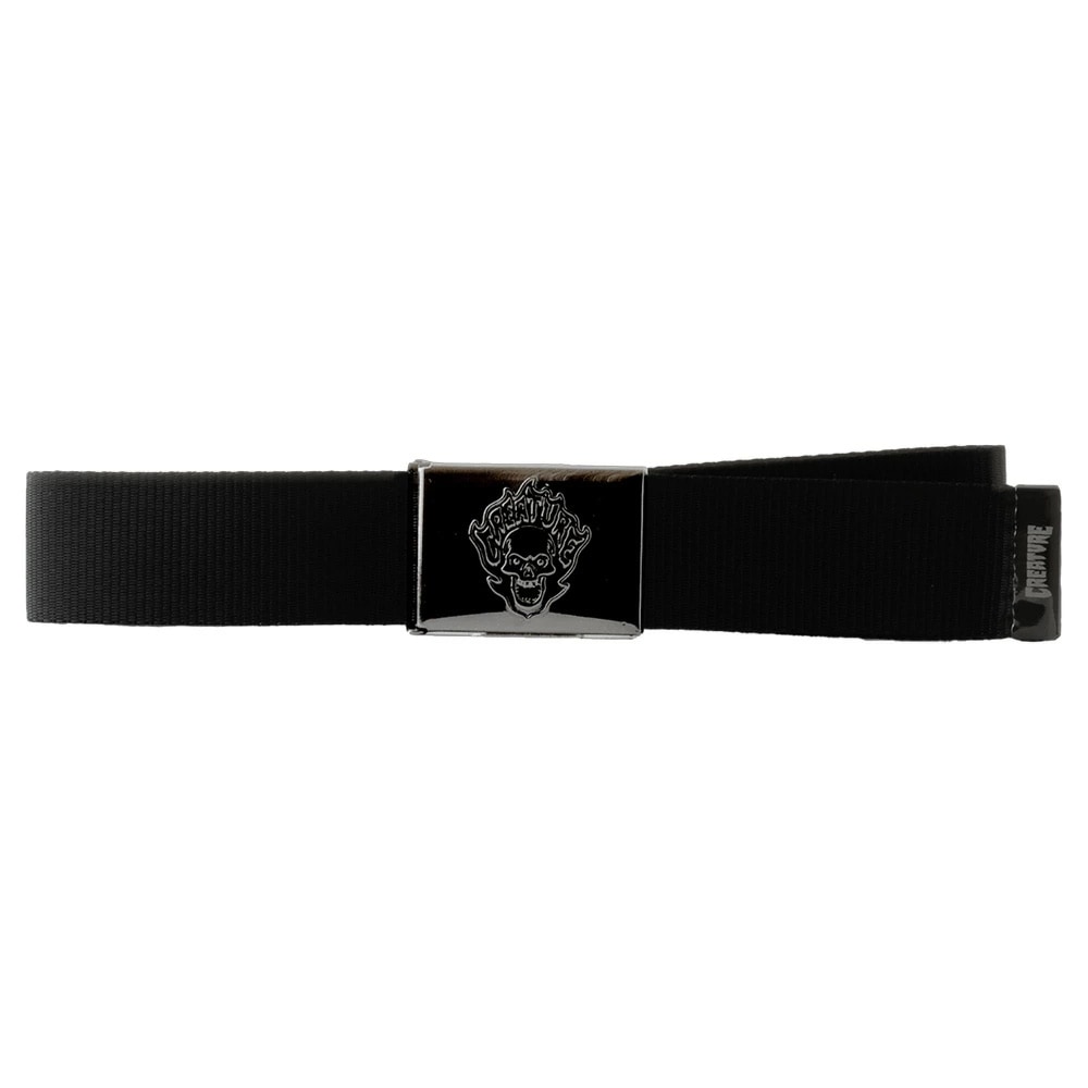 クリーチャー CREATURE<br>BONEHEAD FLAME BELT<br>ベルト ガチャベル ストリート スケーター ファッション スケートボード スケボー sk8 skateboard【25SS】