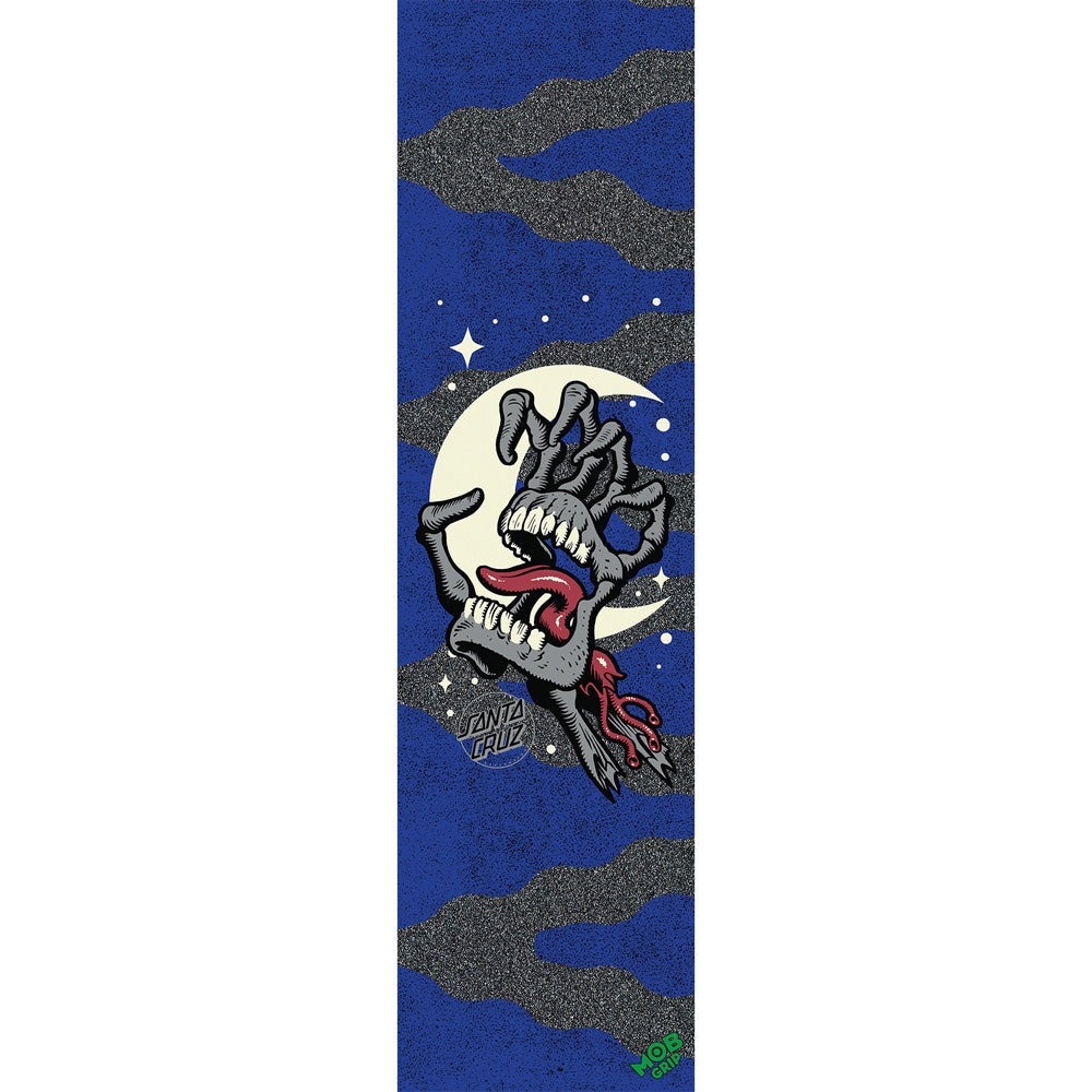 モブグリップ MOB GRIP<br>9in x 33in SANTA CRUZ COSMIC BONE HAND SHEET<br>グリップテープ デッキテープ サンタクルーズ スケートボード スケボー sk8 skateboard【2304】