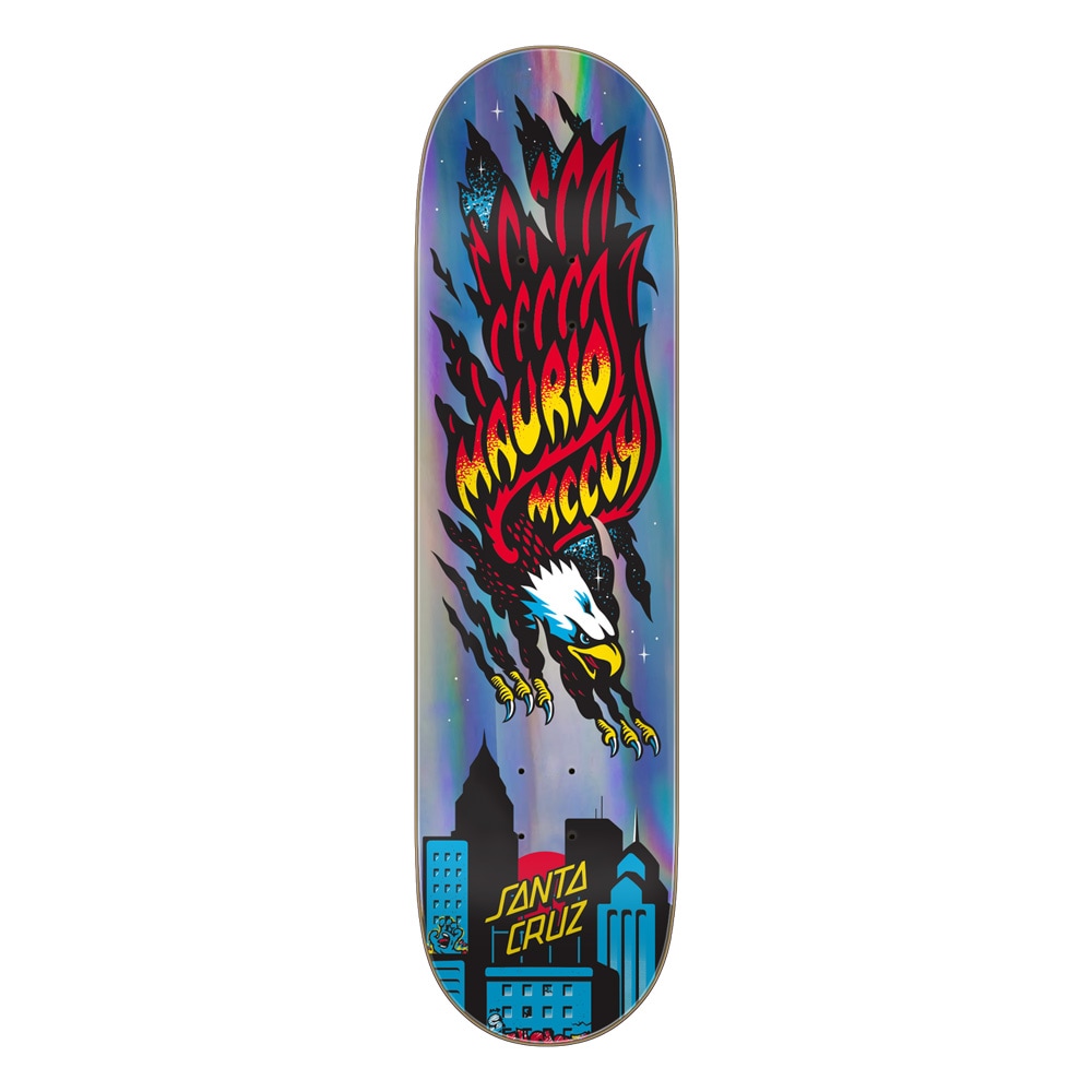 サンタクルーズ SANTA CRUZ<br>スケボー デッキ 8.25 MCCOY RIPPING EAGLE VX DECK<br>マウリオ・マッコイ プロモデル ブイエックス スケートボード ストリート sk8 skateboard 板【2504】