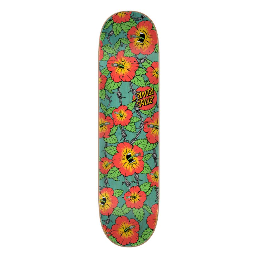 サンタクルーズ SANTA CRUZ<br>スケボー デッキ 8.0 SCREAMING HIBISCUS BIRCH DECK<br> スケートボード ストリート sk8 skateboard 板【2504】