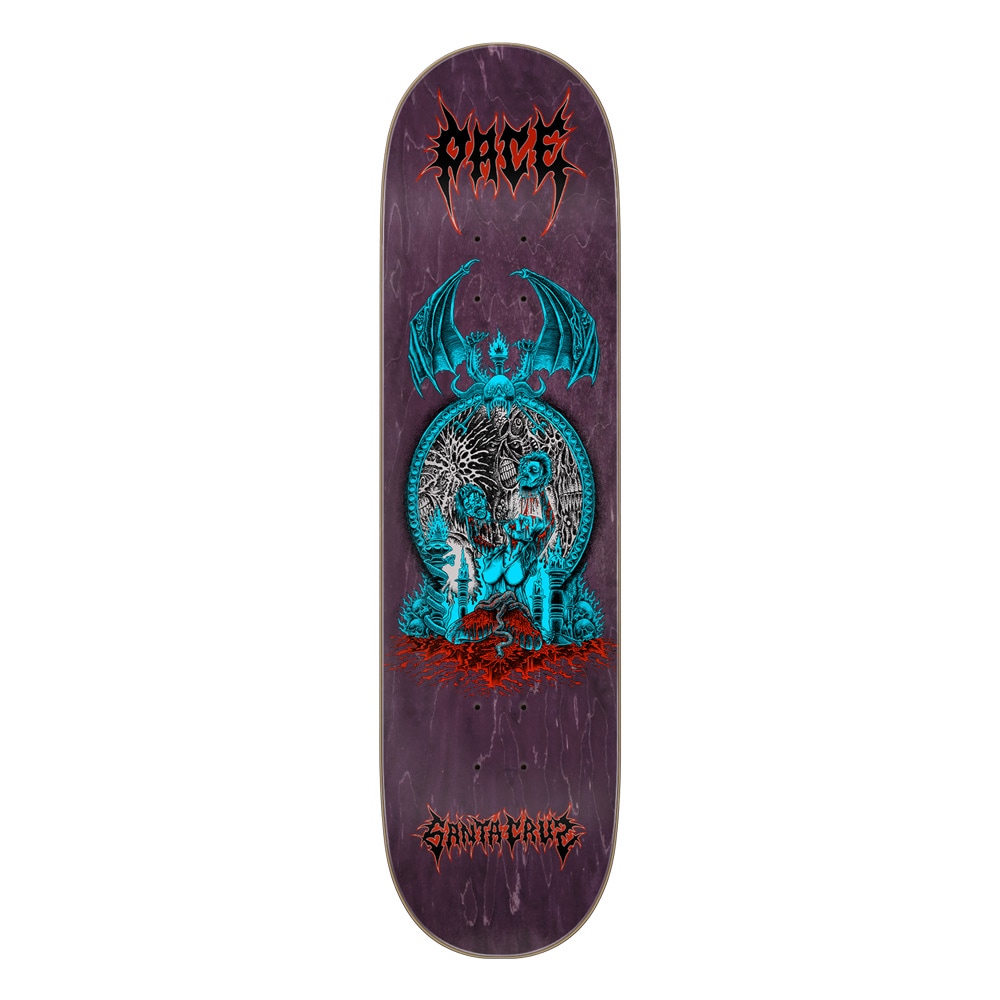 サンタクルーズ SANTA CRUZ<br>スケボー デッキ 8.25 PACE MIRROR PRO DECK<br>ロブ・ペース プロモデル スケートボード ストリート sk8 skateboard 板【2504】