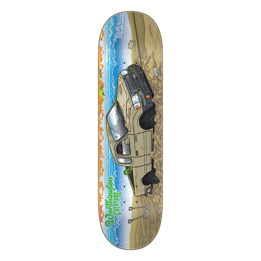 クリーチャー CREATURE<br>スケボー デッキ 8.6 WORTHINGTON PARADISE VX PRO DECK<br>ジョン・ワージントン ブイエックス スケートボード ストリート sk8 skateboard 板【2504】
