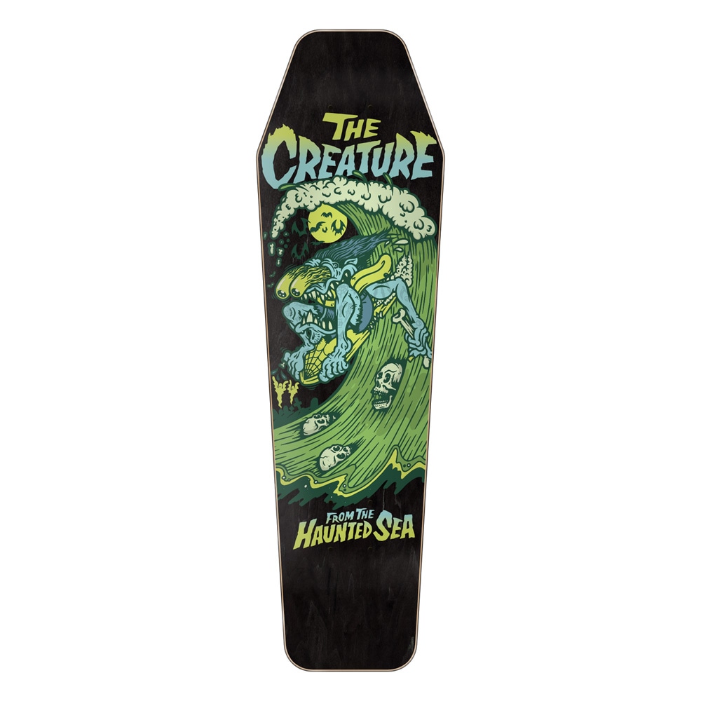 クリーチャー CREATURE<br>スケボー デッキ 8.47 HAUNTED SEA DECK<br> スケートボード ストリート sk8 skateboard 板【2504】