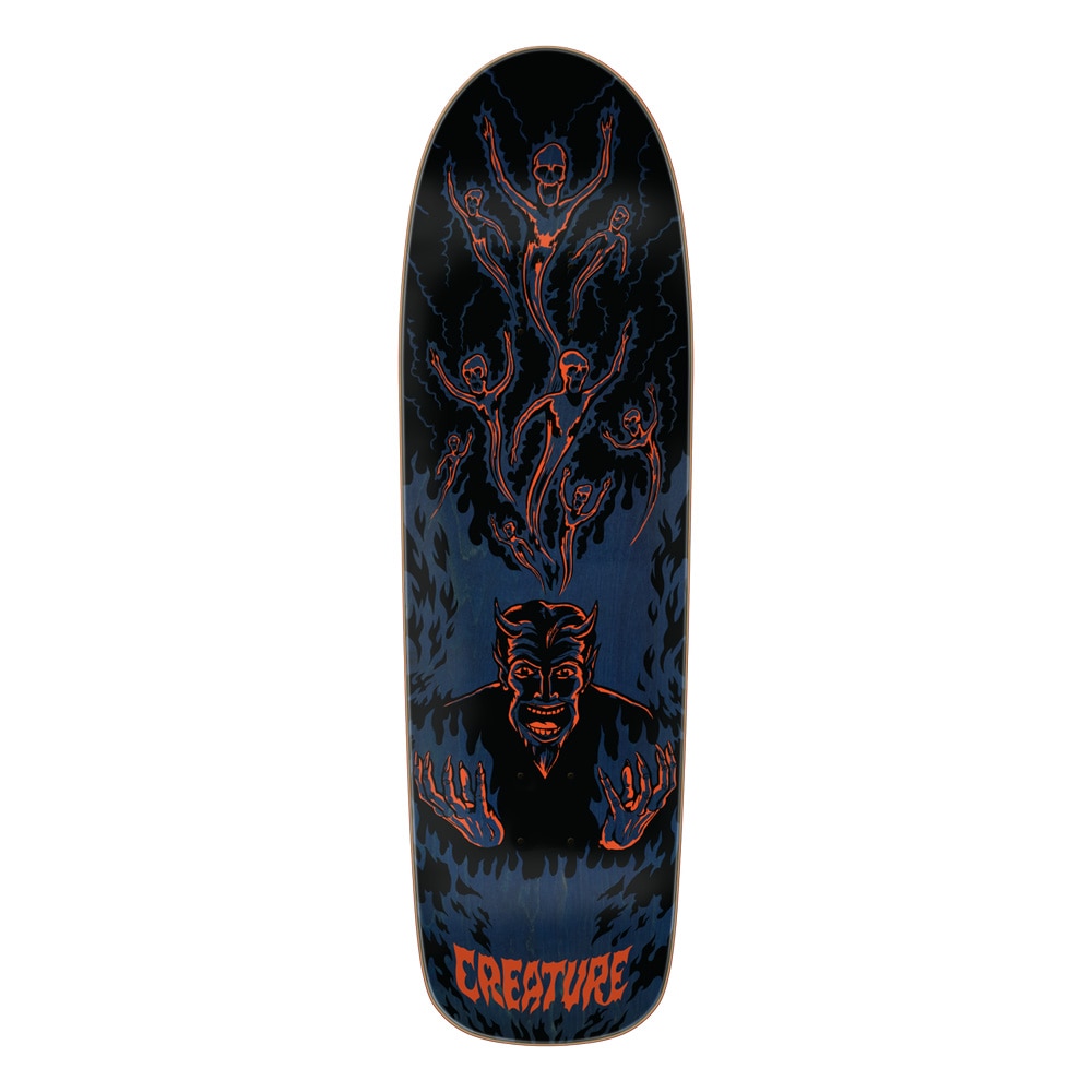 クリーチャー CREATURE<br>スケボー デッキ 9.3 HELL DECK<br> スケートボード ストリート sk8 skateboard 板【2504】