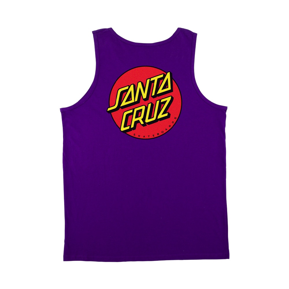 サンタクルーズ SANTA CRUZ<br>CLASSIC DOT REGULAR TANK MENS<br>タンクトップ メンズ レディース ストリート スケーター ファッション スケートボード スケボー sk8 skateboard【25SM】