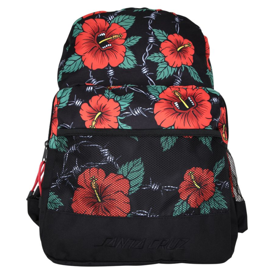 サンタクルーズ SANTA CRUZ<br>SCREAMING HIBISCUS BEACH BAG<br>バックパック カバン リュック 通勤 通学 メンズ レディース スケートボード スケボー ストリート ファッション sk8 skateboard【25SM】