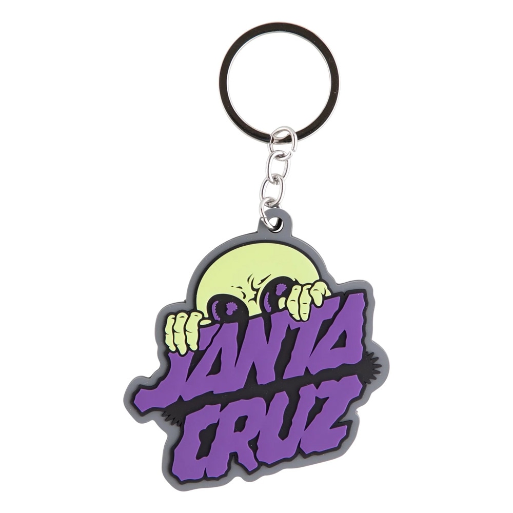 サンタクルーズ SANTA CRUZ<br>KNIBBS ALIEN STACKED STRIP KEY CHAIN<br>キーチェーン キーホルダー アクセサリー ストリート スケーター ファッション スケートボード スケボー sk8 skateboard【25SM】
