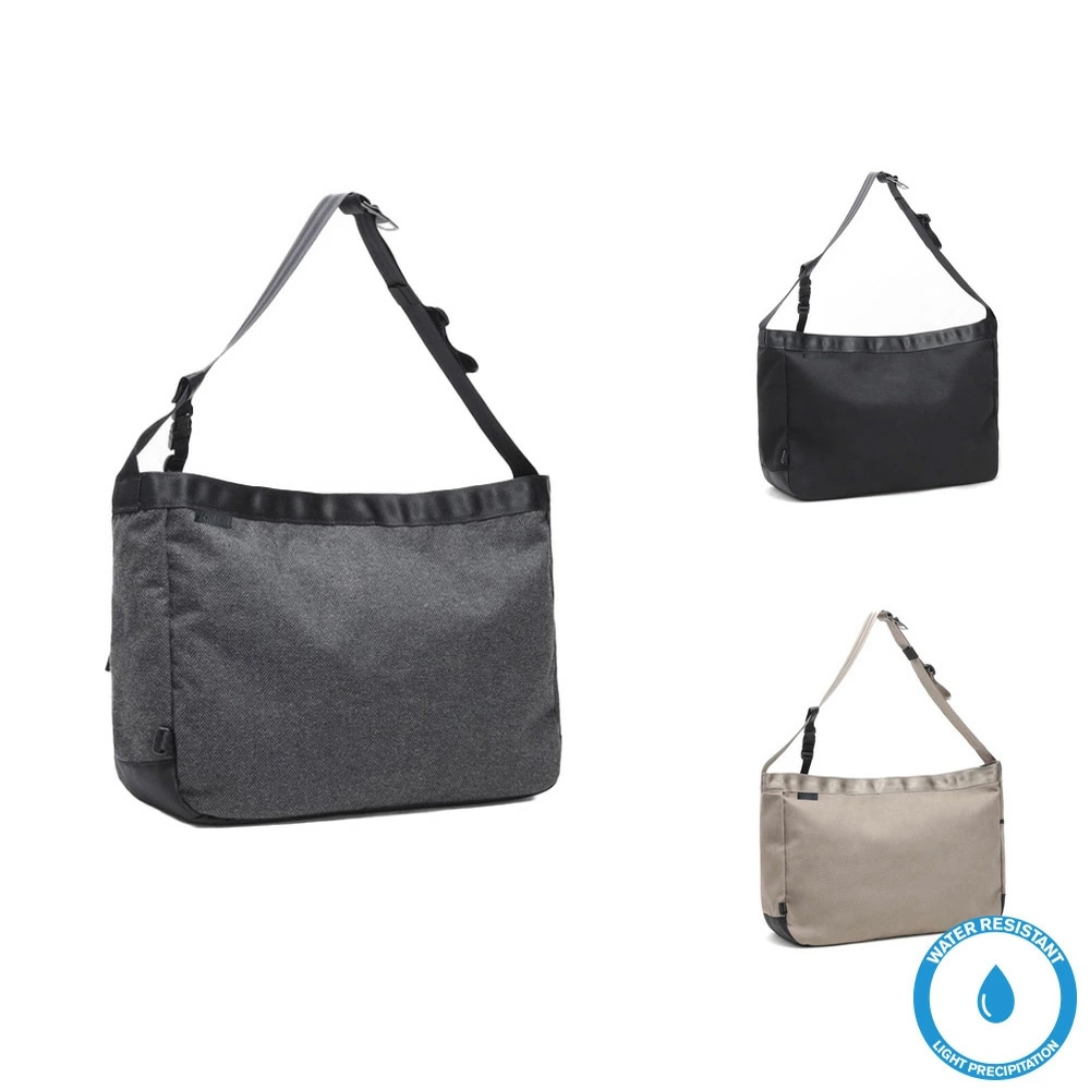 クローム CHROME<br>NEWSPAPER MESSENGER<br>メッセンジャーバッグ ニュースペーパー ショルダーバッグ シートベルト 定番 スケートボード スケボー ストリート バッグ ファッション メンズ レディース 雨 レイン 梅雨 タフ シンプル【24FW】