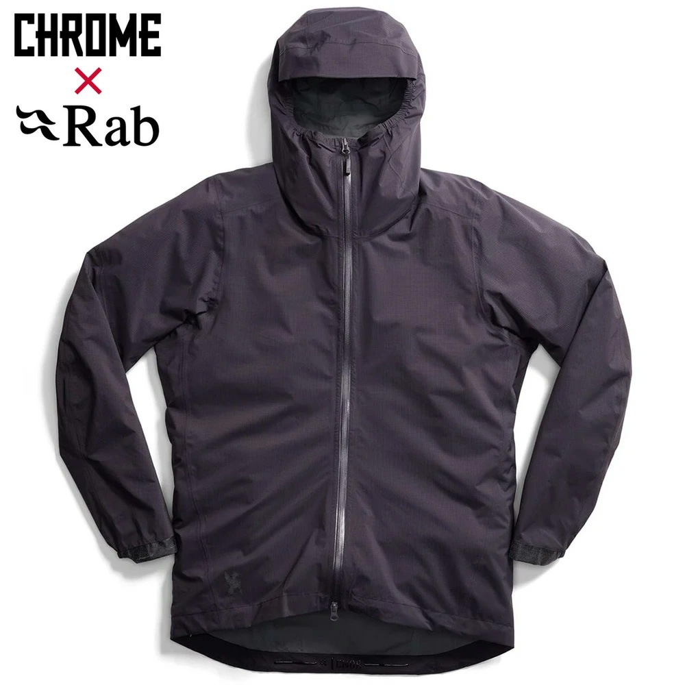 クローム CHROME<br>DOWNPOUR JACKET<br>ジャケット ダウンプア ラブ エクイップメント コラボ 上着 雨具 メンズ 防水  雨 レイン アウター ファッション スケートボード スケボー skateboard【24FW】