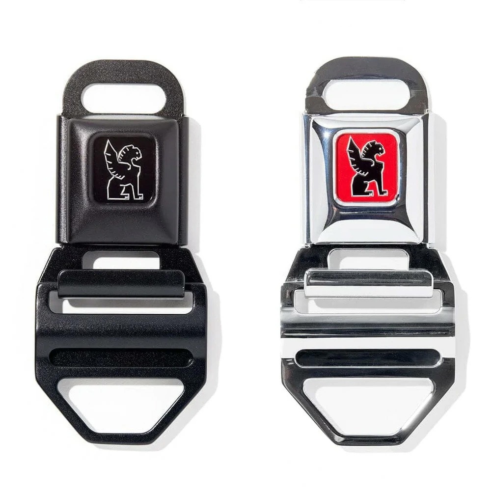 クローム CHROME<br>SEATBELT BUCKLE LG<br>アクセサリー シートベルト バックル ラージ 付け替え 雨 レイン 梅雨 タフ シンプル【25SS】