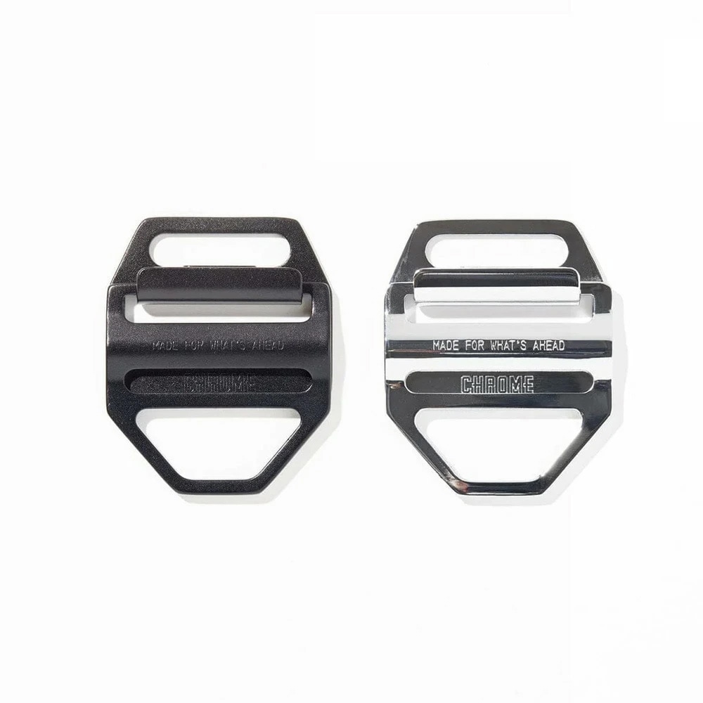 クローム CHROME<br>ADJUSTER METAL BUCKLE LG<br>アクセサリー クイックリリース アジャスター メタル バックル ラージ 付け替え 雨 レイン 梅雨 タフ シンプル【25SS】