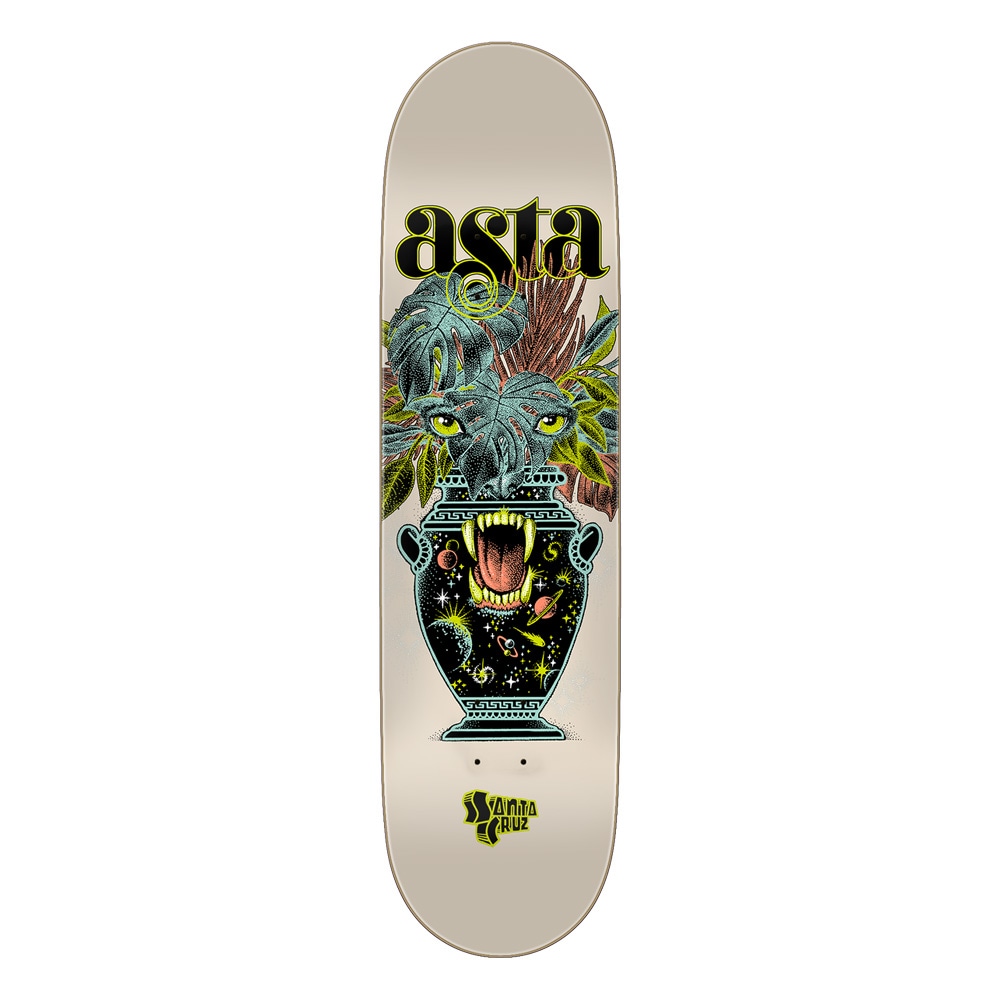 サンタクルーズ SANTA CRUZ<br>スケボー デッキ 8.2 ASTA COSMIC EYES TWIN DECK<br>トム・アスタ プロモデル スケートボード ストリート sk8 skateboard 板【2507】