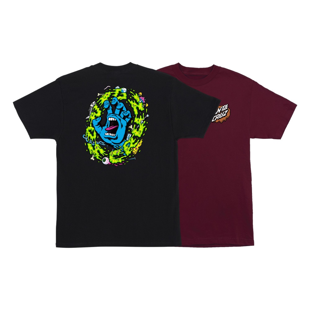 サンタクルーズ SANTA CRUZ<br>SLIME SCREAM S/S REGULAR T-SHIRT<br>Tシャツ TEE 半袖 メンズ ストリート スケーター ファッション スケートボード スケボー sk8 skateboard【25FA】