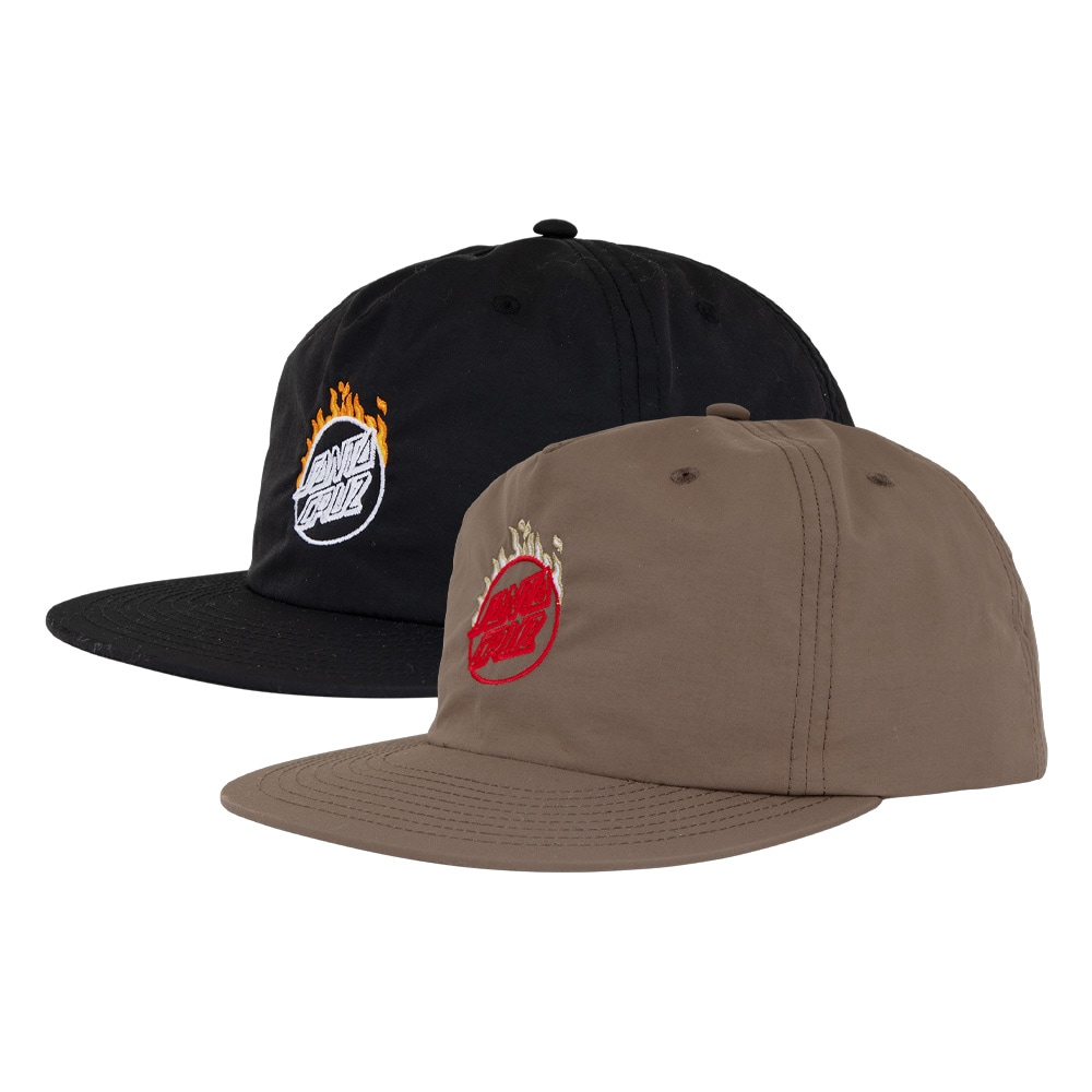 サンタクルーズ SANTA CRUZ<br>MINIMAL BURNT OPUS SNAPBACK HAT<br>キャップ スナップバック ハット 帽子 CAP メンズ スケートボード スケボー ストリート スケーター ファッション sk8 skateboard【25FA】