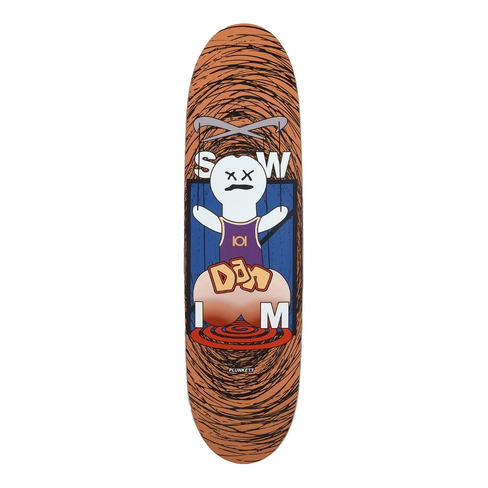 スイム SWIM<br>スケボー デッキ 8.5 PLUNKETT ULTIMATE KOSTON RE-ISSUE DECK<br>スケートボード ダン・プランケット モデル ストリート sk8 skateboard 板【2508】