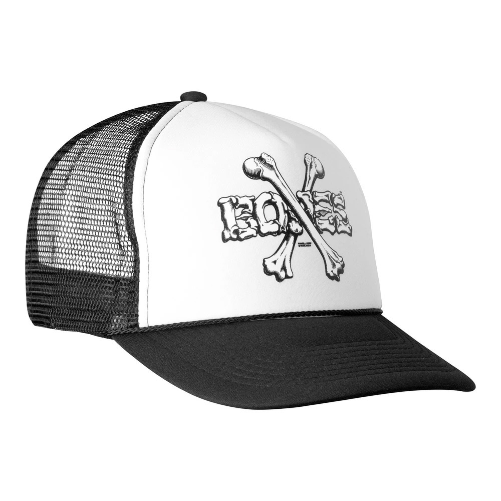 POWELL PERALTA パウエル・ペラルタ<br>CROSS BONES TRUCKER CAP<br>メッシュキャップ トラッカー 帽子 スケートボード スケボー sk8 skateboard オールドスクール【CP】