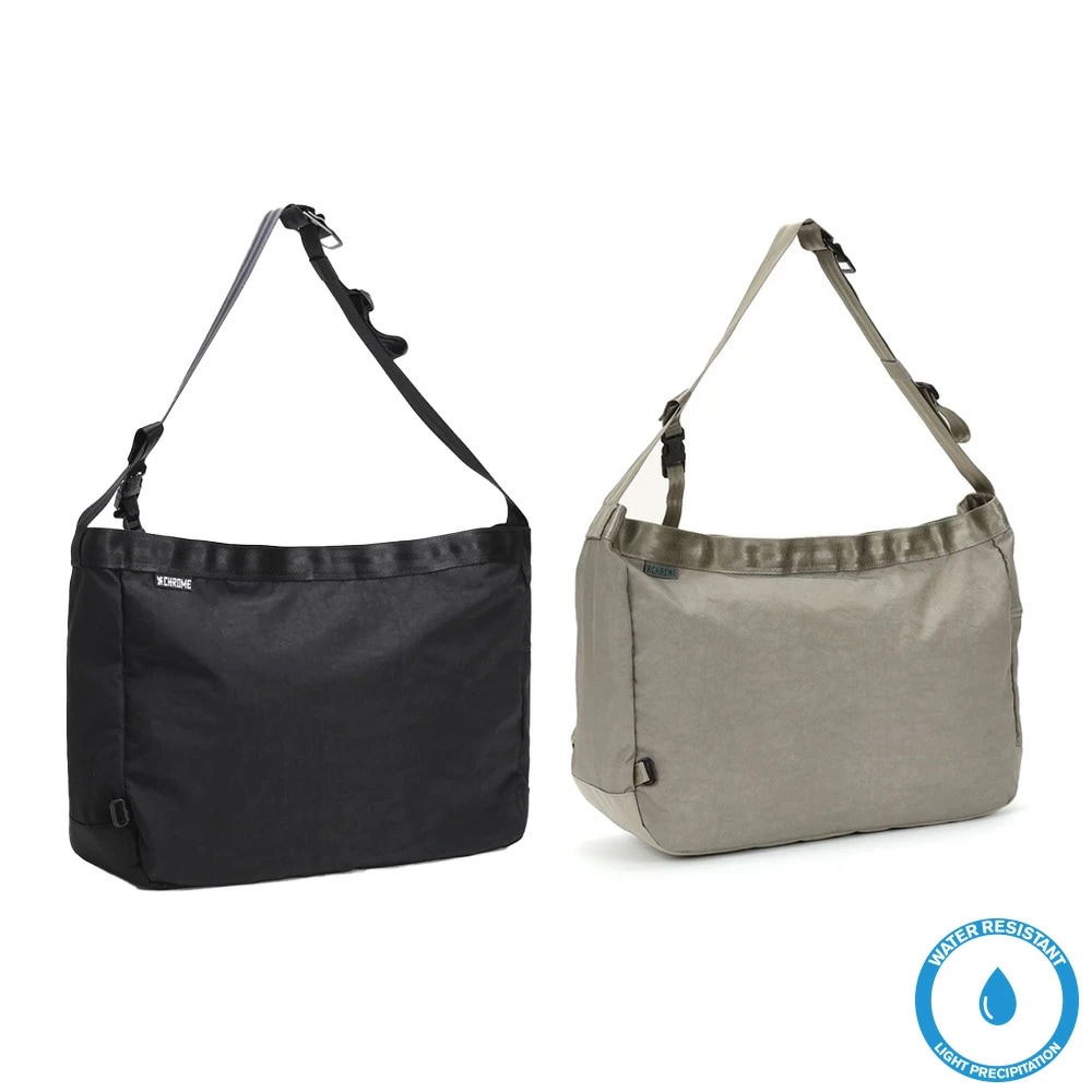 クローム CHROME<br>NEWSPAPER MESSENGER<br>メッセンジャーバッグ ニュースペーパー ショルダーバッグ シートベルト 定番 スケートボード スケボー ストリート バッグ ファッション メンズ レディース 雨 レイン 梅雨 タフ シンプル【25SS】