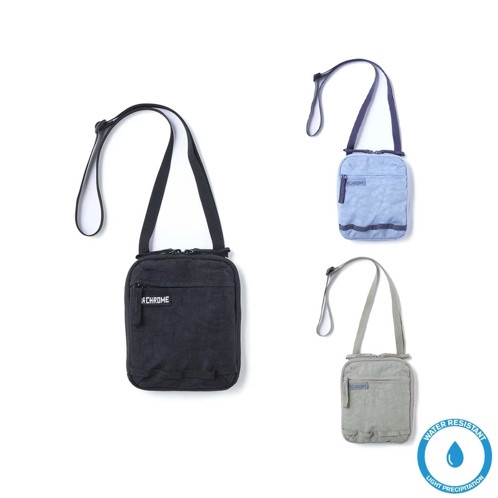 クローム CHROME<br>PAC POUCH 2L<br>スリングバッグ パック ポーチ 2L ショルダーバッグ スマホショルダー スケートボード スケボー ストリート バッグ ファッション 雨 レイン 梅雨 タフ シンプル【25SS】