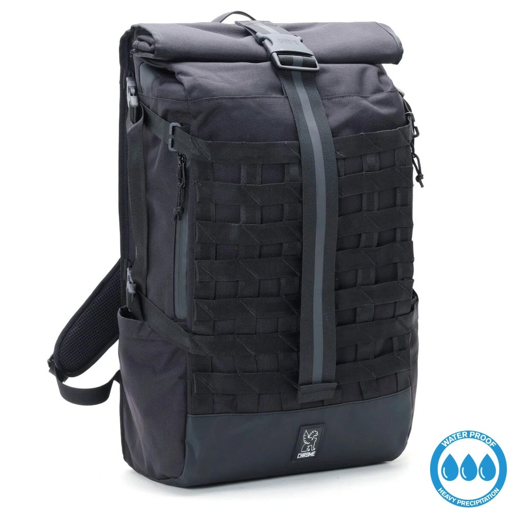 CHROME クローム<br>BARRAGE 34L PACK<br>バックパック バラージ カーゴ BACKPACK リュック バッグ 学生 通学 スケートボード スケボー ストリート ファッション メンズ レディース 雨 レイン 梅雨 タフ シンプル【25SS】