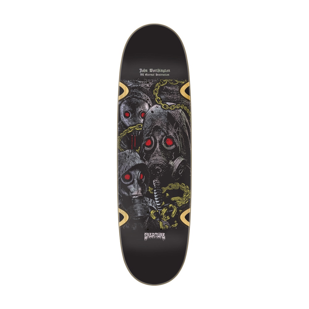クリーチャー CREATURE<br>スケボー デッキ 9.0 WORTHINGTON MORTEM VX PRO DECK<br>ジョン・ワージントン ブイエックス スケートボード ストリート sk8 skateboard 板【2510】