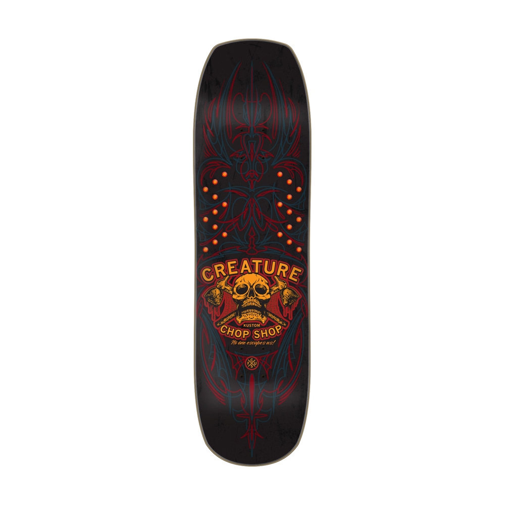 クリーチャー CREATURE<br>スケボー デッキ 8.75 CHOP SHOP PINSTRIPE DECK<br>スケートボード ストリート sk8 skateboard 板【2510】
