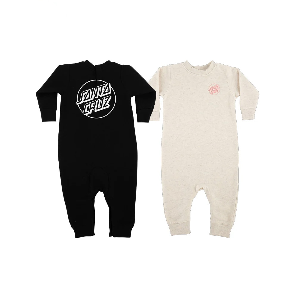 サンタクルーズ SANTA CRUZ<br>OPUS DOT ONE PIECE S/S INFANT BABY<br>ロンパース ワンピース ワンジー 赤ちゃん ベビーサイズ プレゼント ギフト 贈り物 出産祝い 誕生日 スケートボード スケボー sk8 skateboard【25HD】