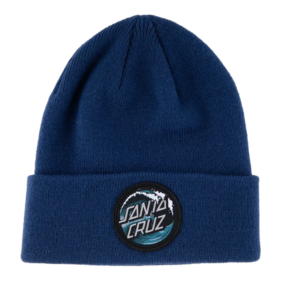 サンタクルーズ SANTA CRUZ<br>WAVE DOT BEANIE HAT<br>ビーニー ハット 帽子 CAP メンズ スケートボード スケボー ストリート スケーター ファッション sk8 skateboard【25HD】
